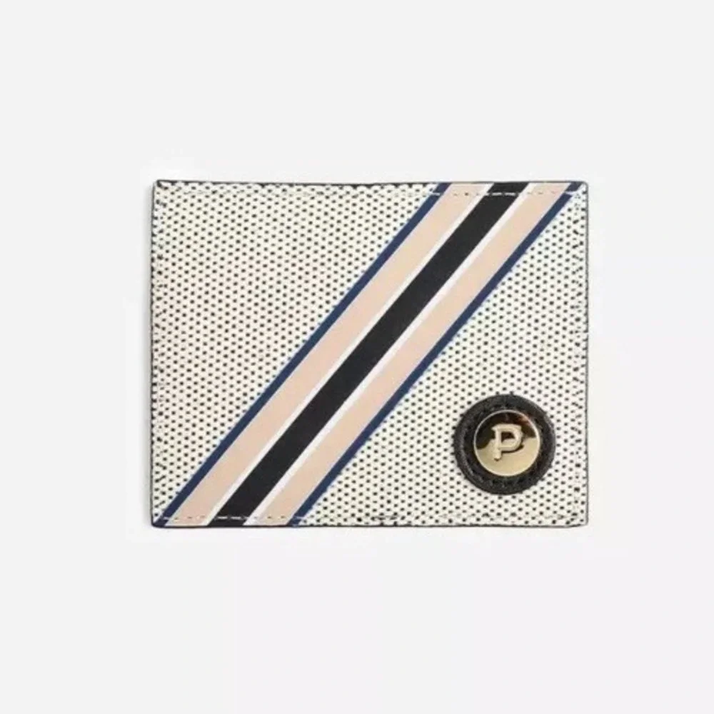 Paravel Wallet Cabana Card Case Domino Black‎ NWT Billfold